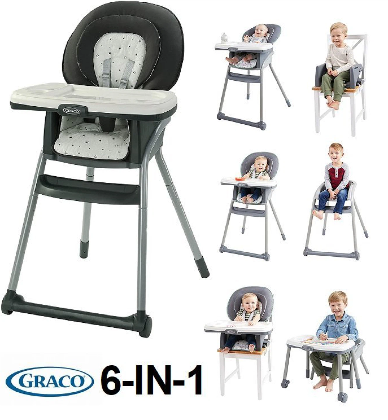 Graco Table2Table LX 6-in-1 Highchair - photo 4