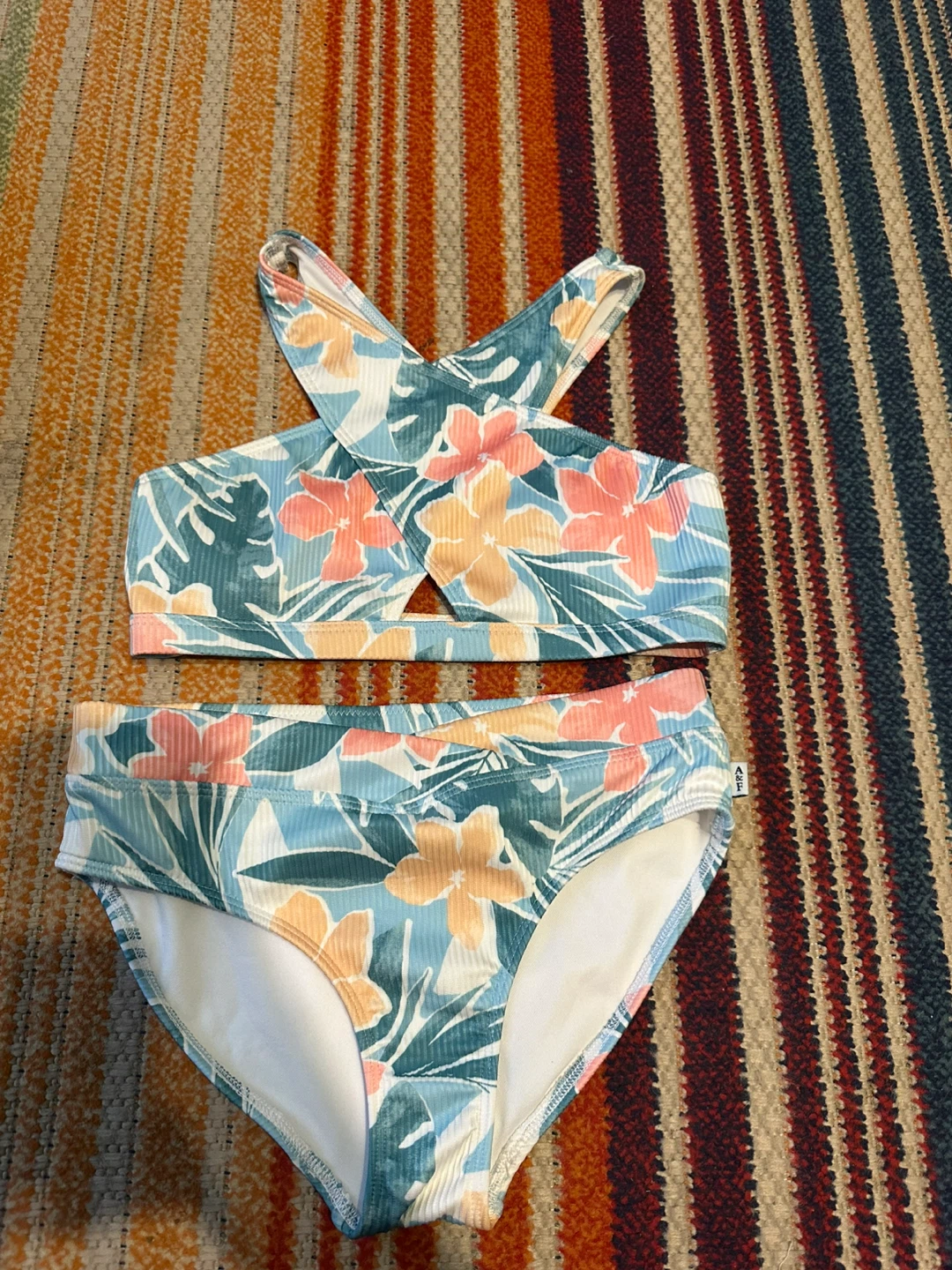 Girls' Swimsuit Set Abercrombie - photo 3