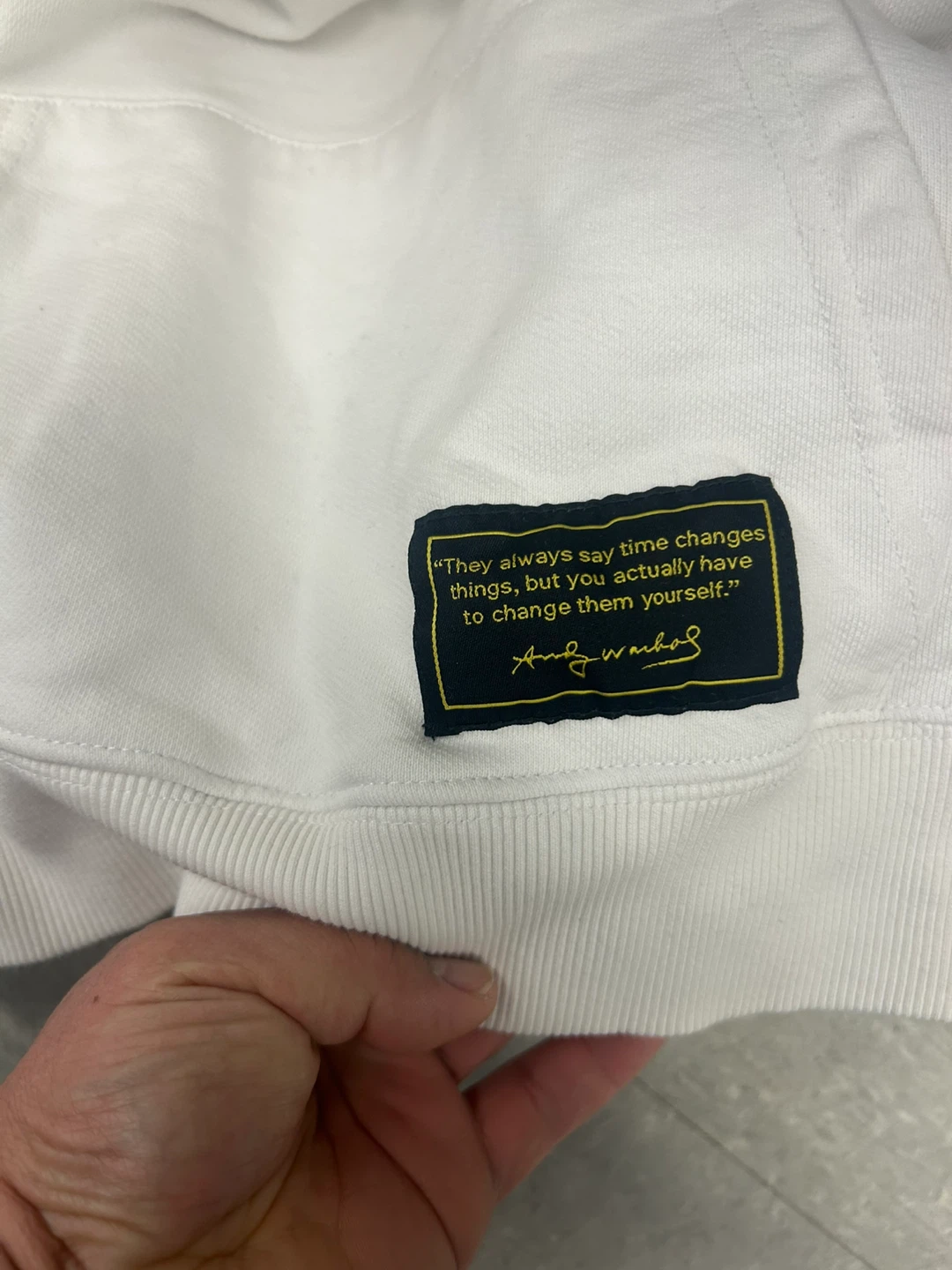 ZARA x Andy Warhol White Hoodie - photo 5