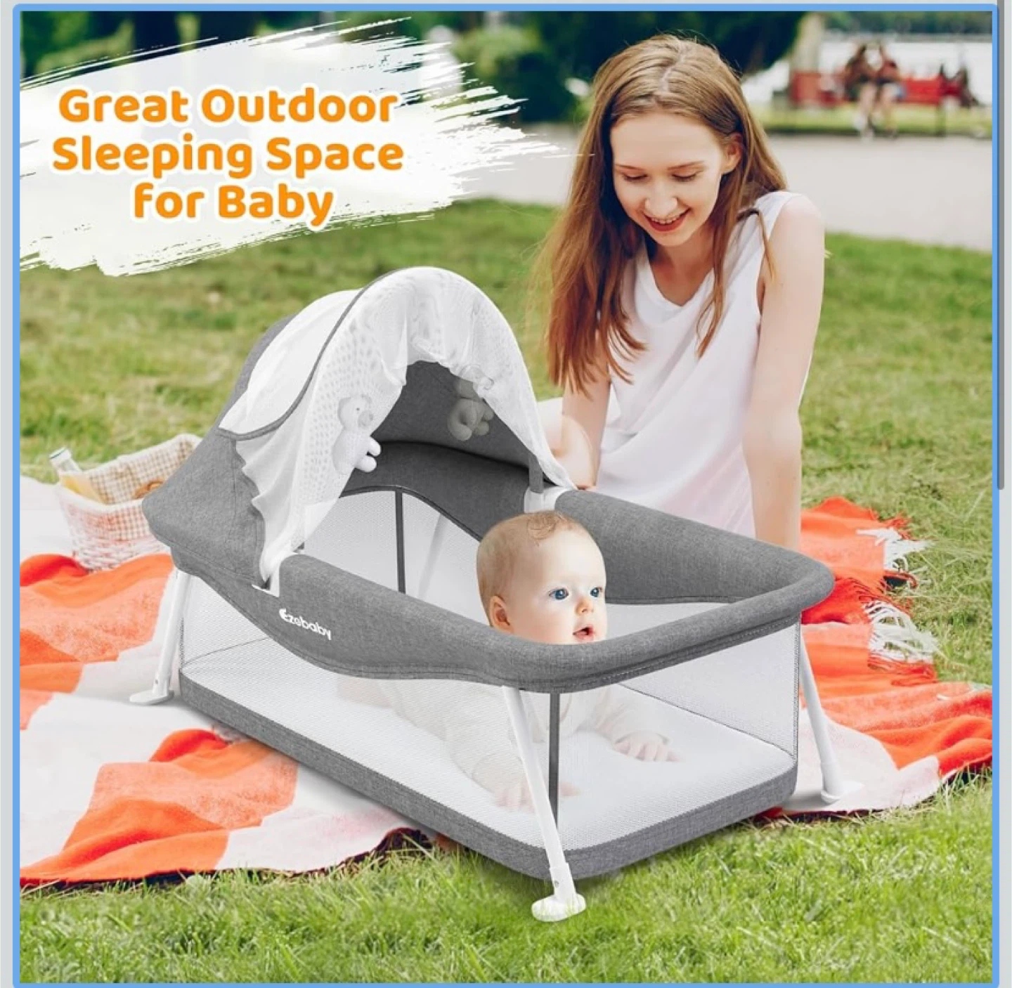 New Portable Travel Bassinet - photo 2