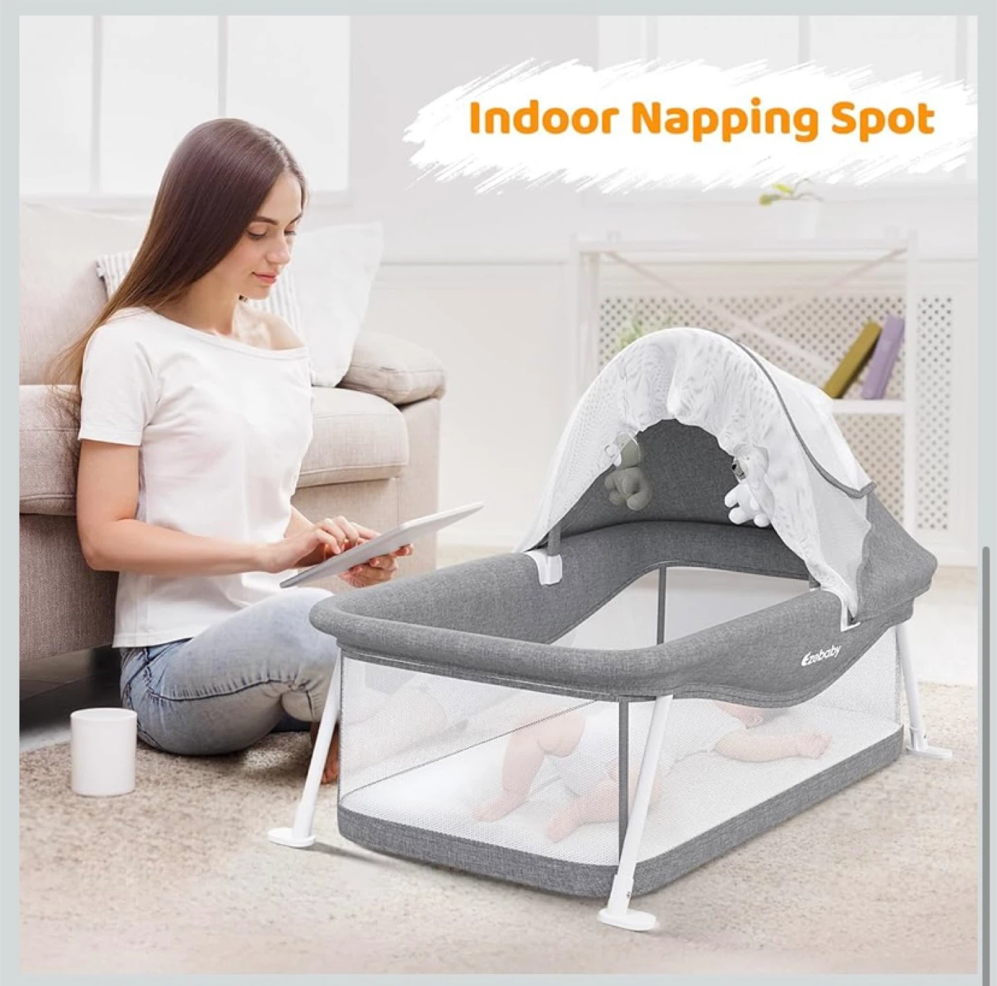 New Portable Travel Bassinet - photo 4