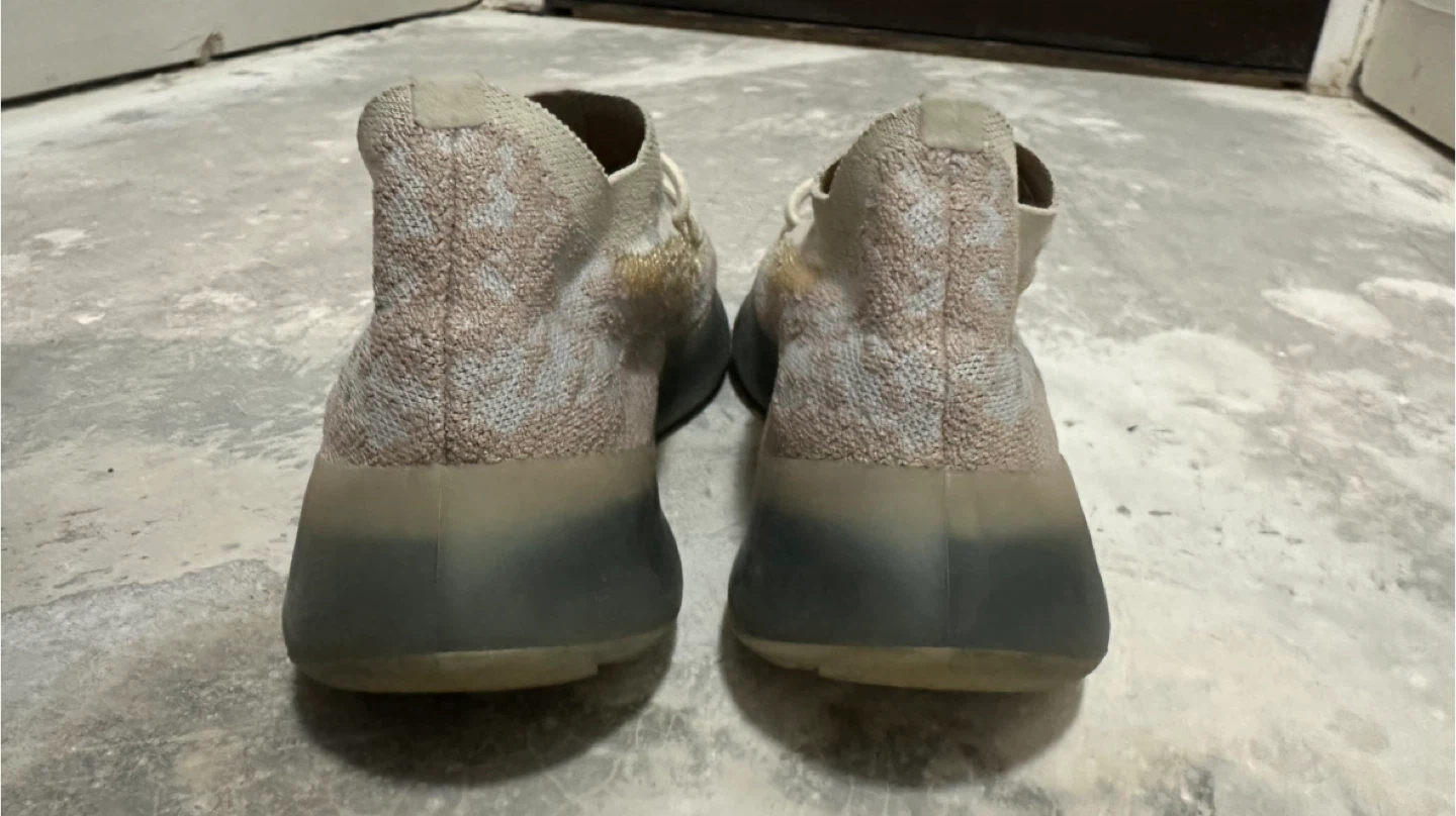 Adidas Yeezy Boost 380 "Pepper Non-Reflective" Sneakers US 9.5 - photo 3