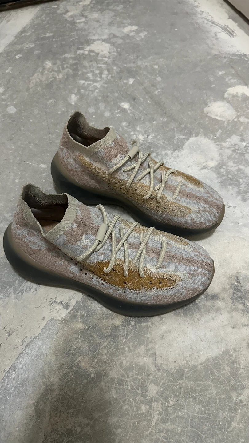Adidas Yeezy Boost 380 "Pepper Non-Reflective" Sneakers US 9.5 - photo 4
