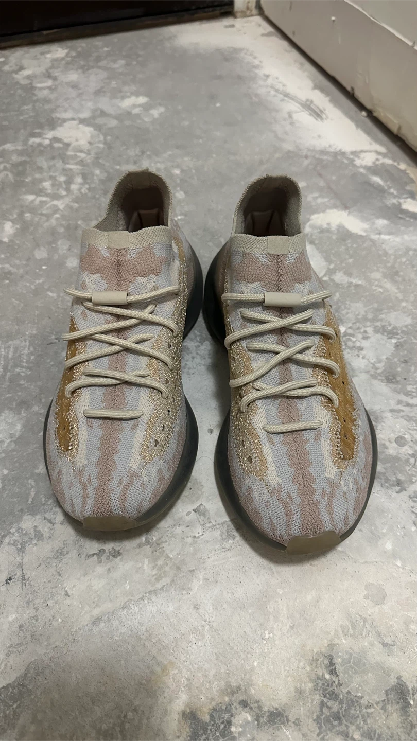 Adidas Yeezy Boost 380 "Pepper Non-Reflective" Sneakers US 9.5 - photo 2