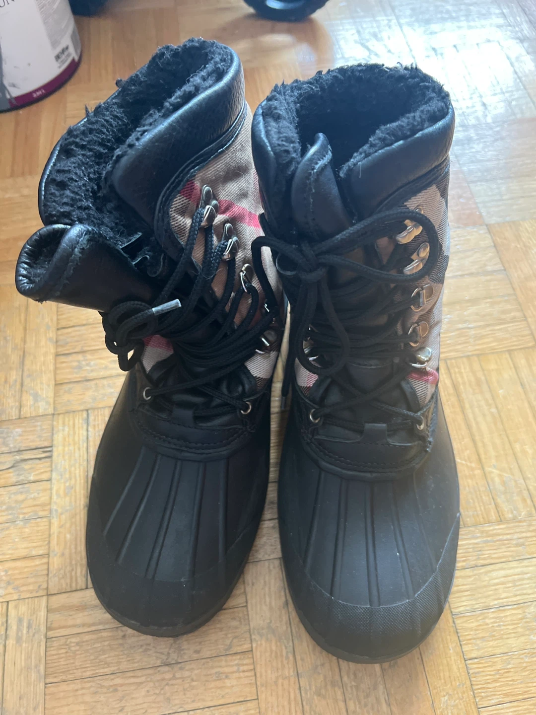 Burberry Winter Boots - Size 5.5 UK / 8 US