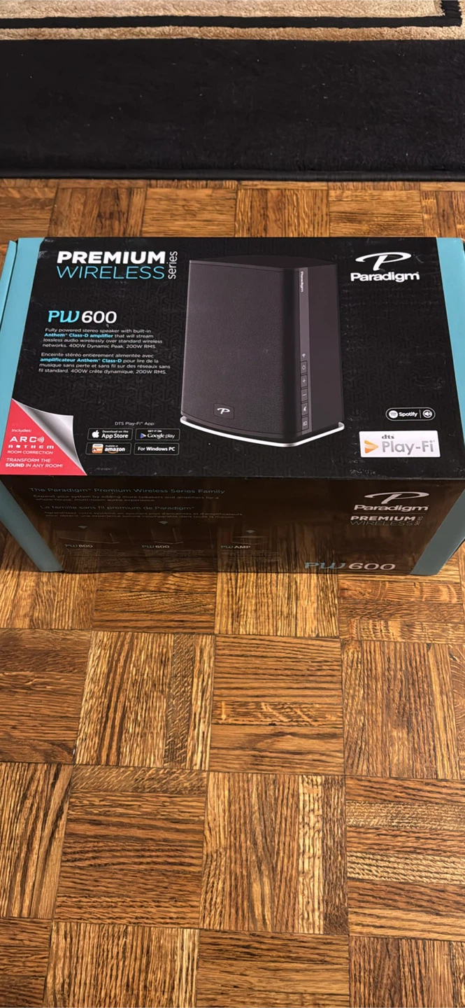 Paradigm PW 600 Premium Wireless Speaker