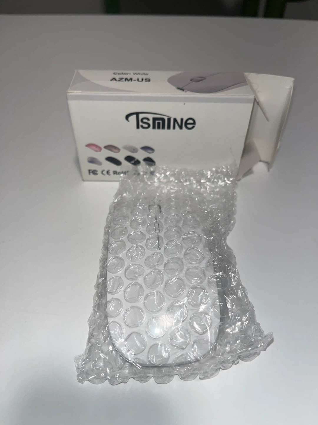 Tsmine Wireless Computer Mouse - White - photo 2