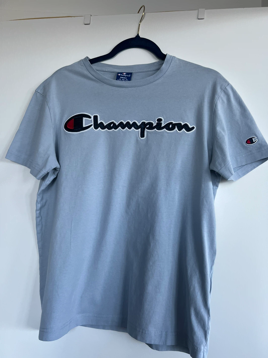 Champion T-Shirt - Grey - Size Small