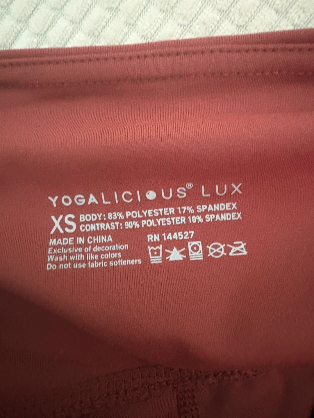 Yogalicious Lux Orange Fire Capris XS - photo 5