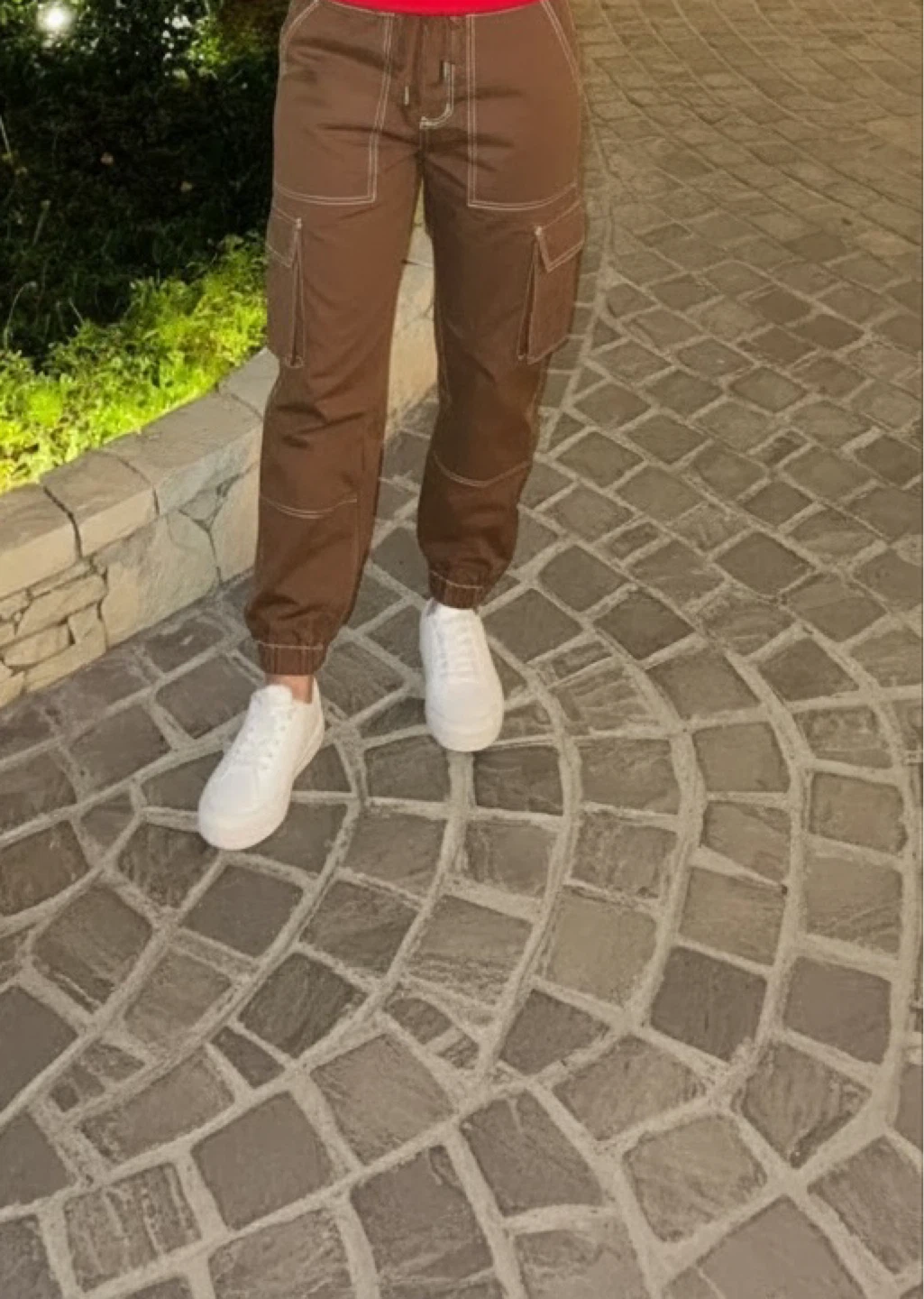 Brown Cargo Pants