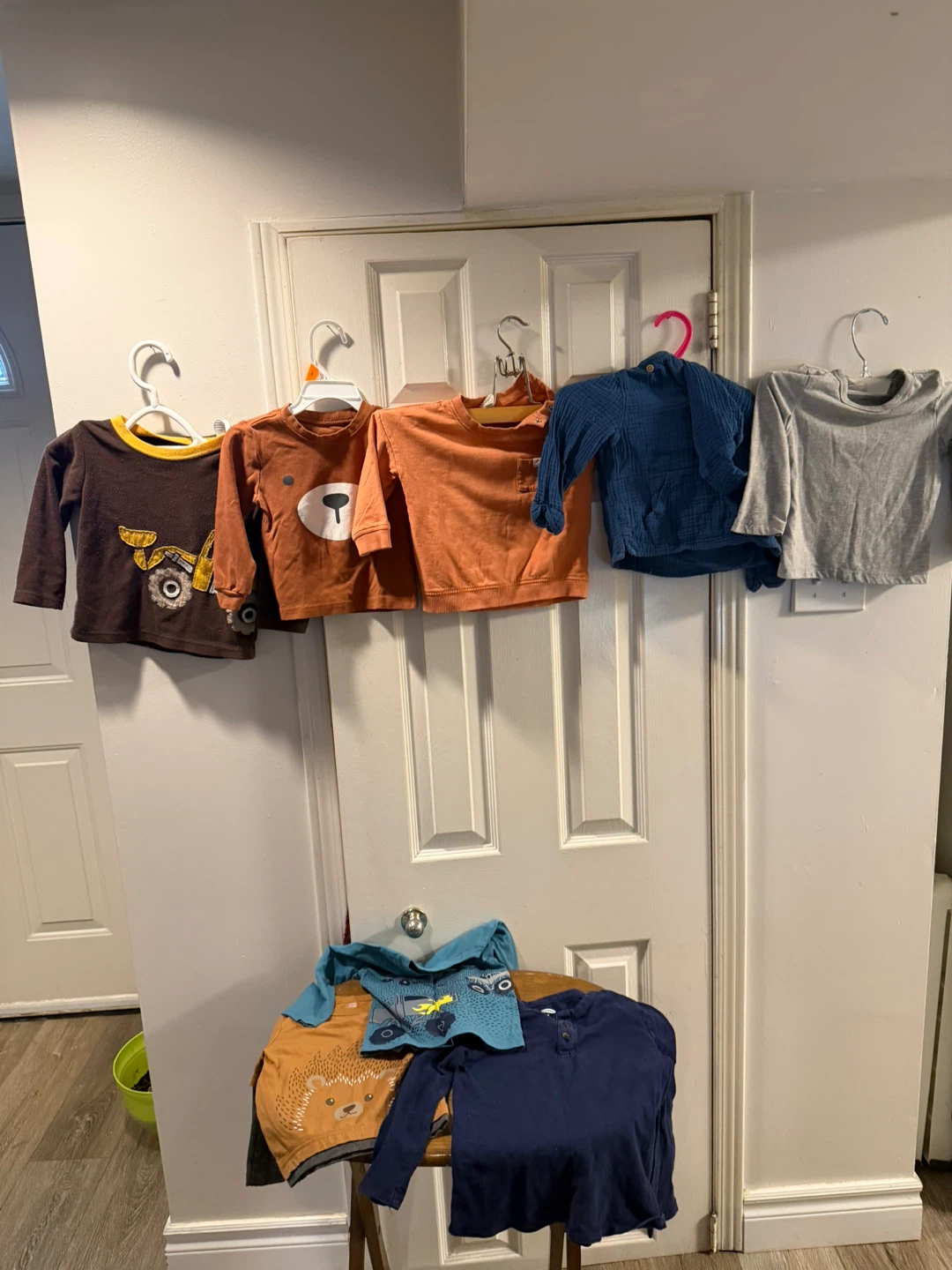Bundle of 5 Kids Long Sleeve Shirts
