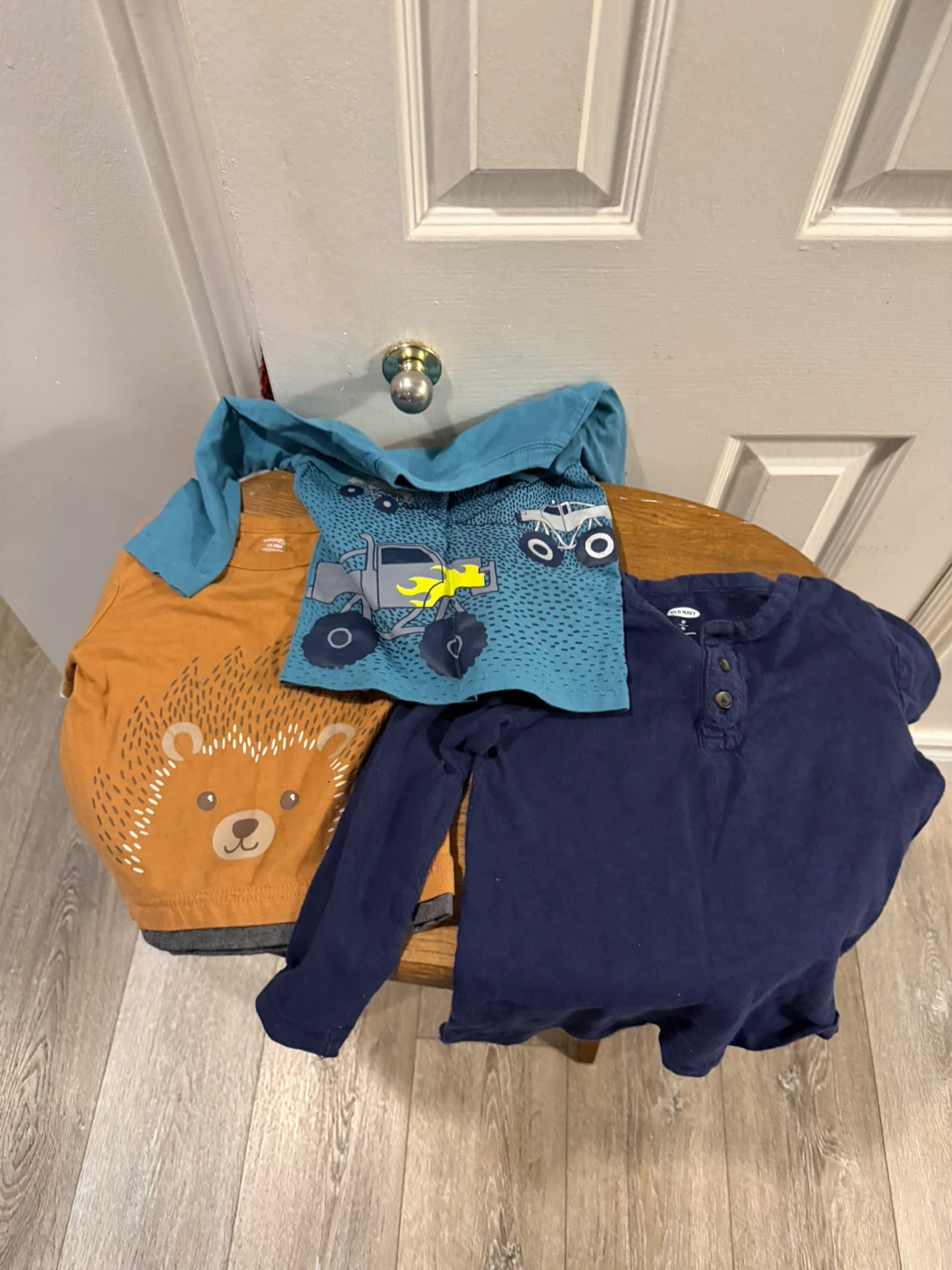 Bundle of 5 Kids Long Sleeve Shirts - photo 5