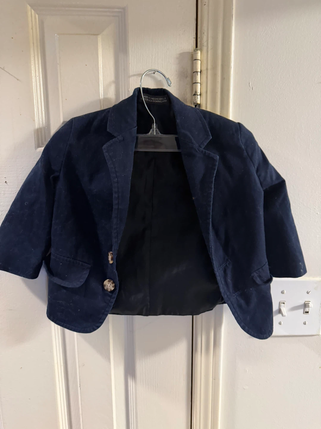 Navy Blue Boys Suit Set - photo 3