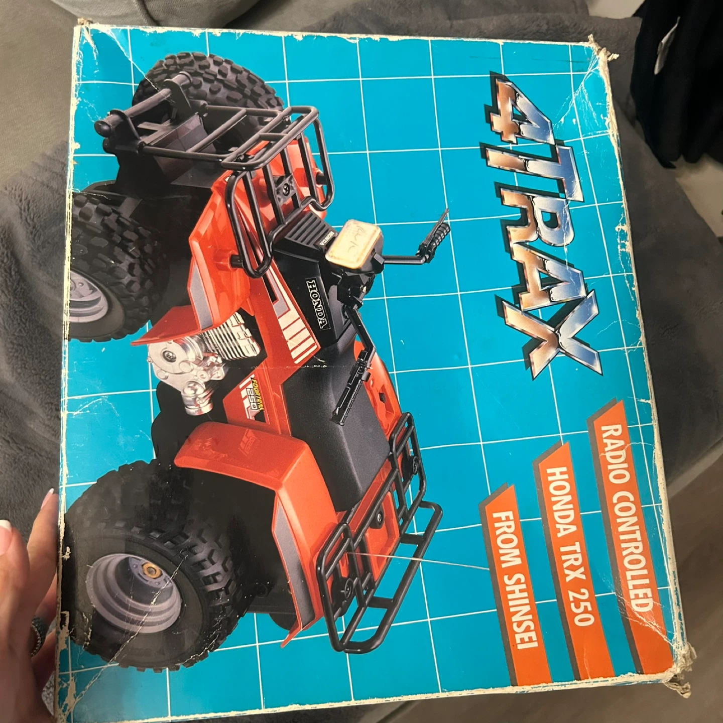 Shinei 4TRAX Radio Controlled Honda TRX 250 ATV Toy - photo 2
