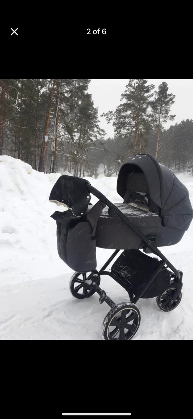 Noordi Luno 2 in 1 European baby stroller Basinet and seat - photo 2