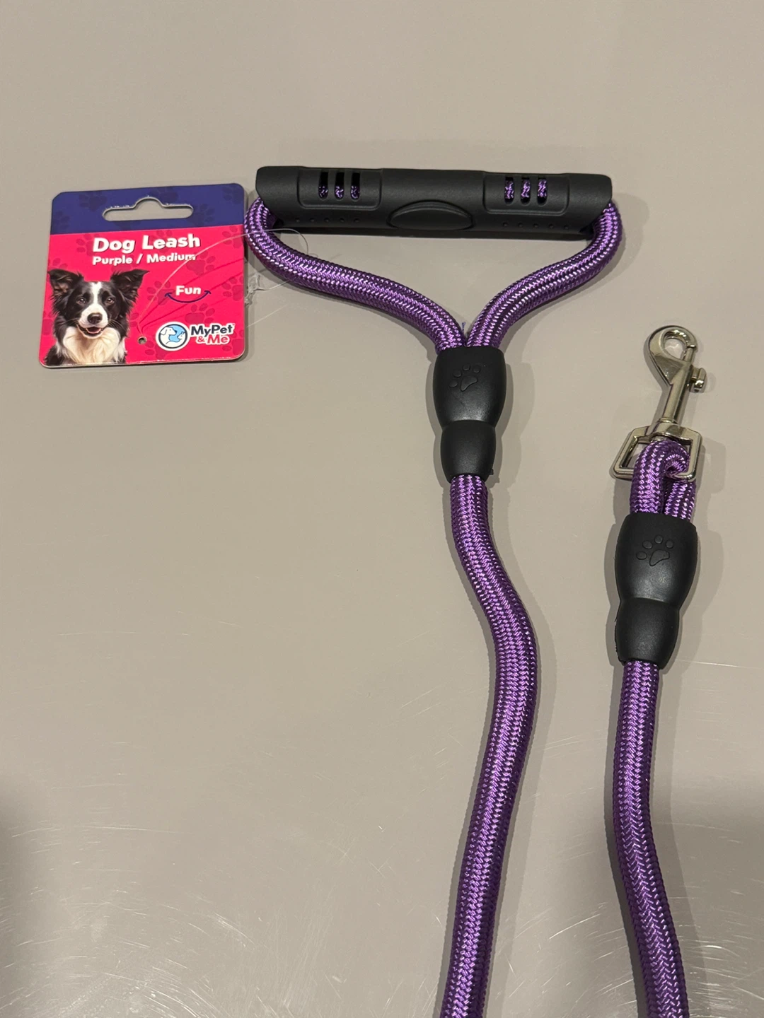 My Pet & Me Purple Medium Dog Leash 59”