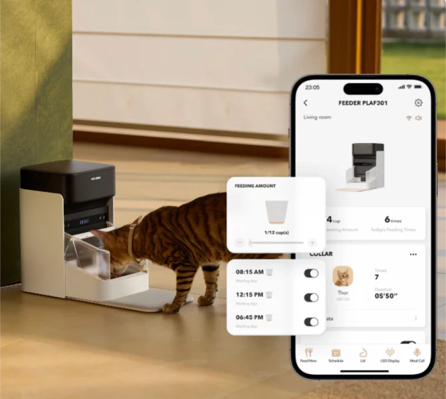 PETLIBRO PLA301 One RFID Smart Feeder - photo 4