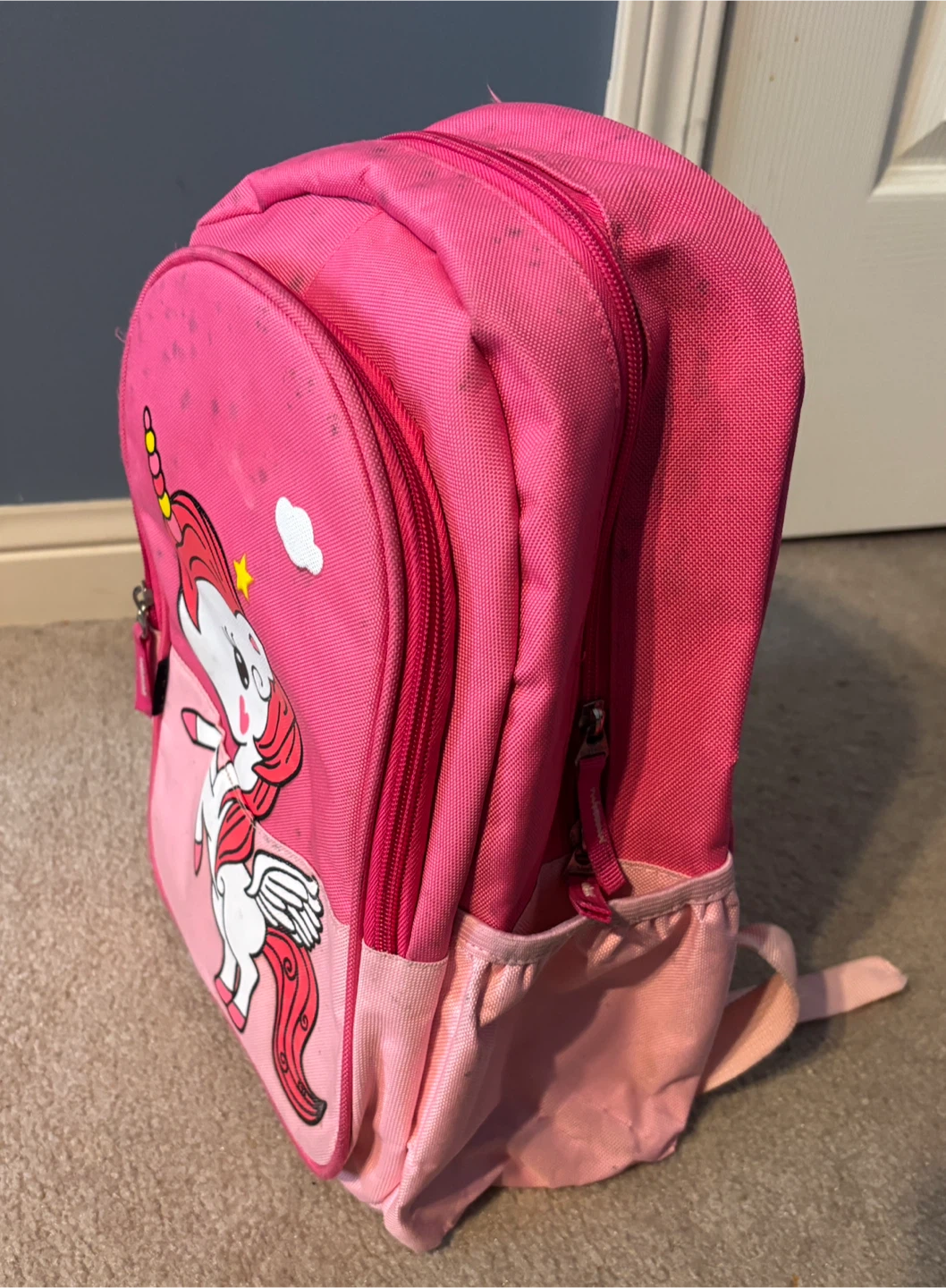 Pink Unicorn Backpack by San Martin