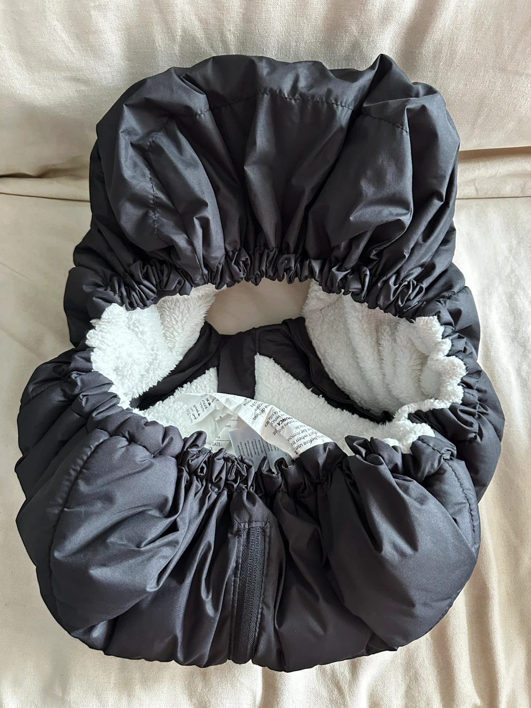 UPPAbaby Black Cozy Ganoosh for carseat - photo 4