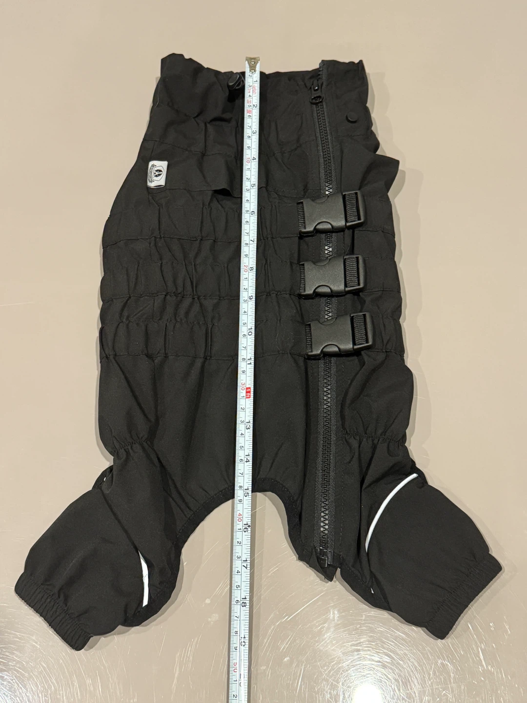 Black Dog Raincoat Jacket - Size D-S - photo 3