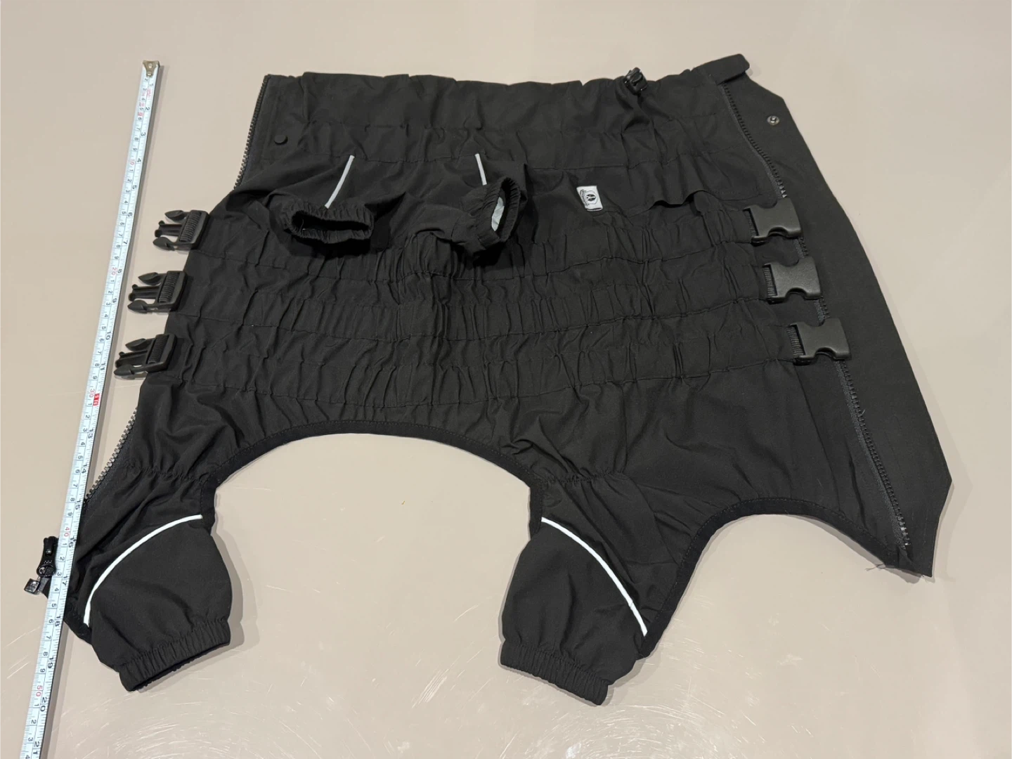Black Dog Raincoat Jacket - Size D-S - photo 5