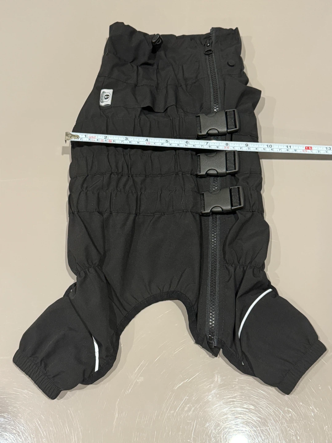 Black Dog Raincoat Jacket - Size D-S - photo 4