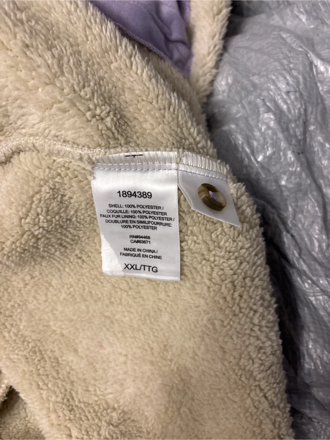 NWOT ladies SA Collective Flannel Sherpa Lined Shirt Jacket XXL - photo 4