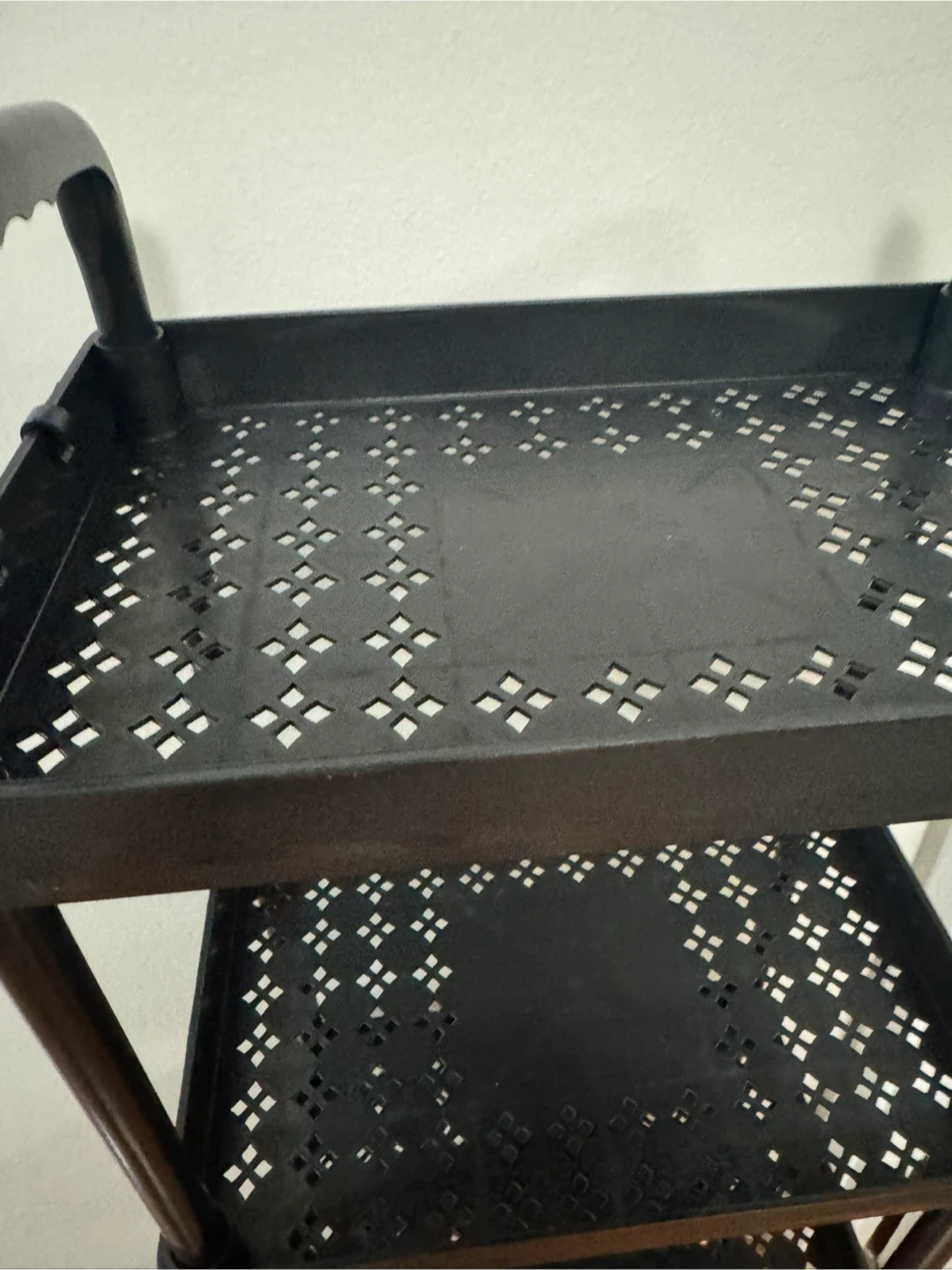 Black 5 or 3-Tier Rolling Storage Cart - photo 4