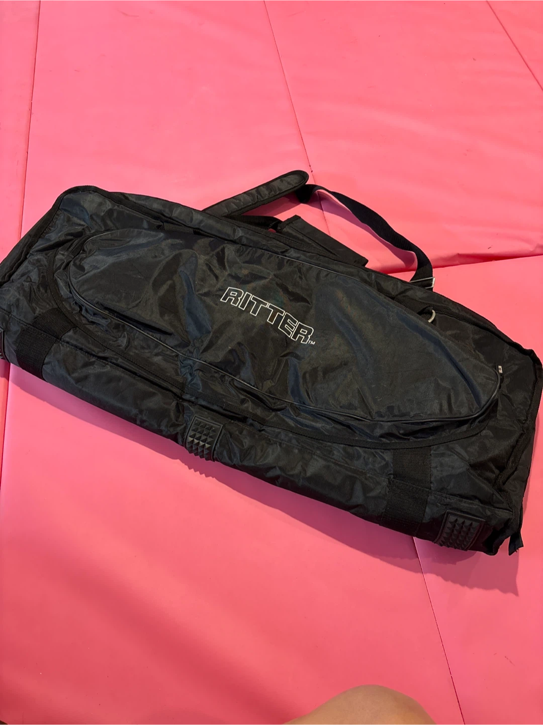 Ritter Black Duffel Bag large