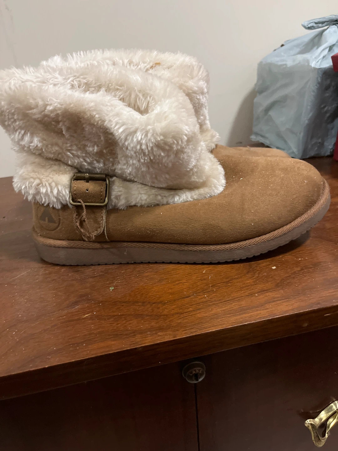 Airwalk Women's Brown Faux Fur Lined Boots Size 9 - photo 3