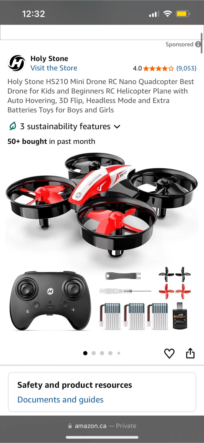 Holy Stone HS210 Drone RC Nano Quadcopter - photo 3