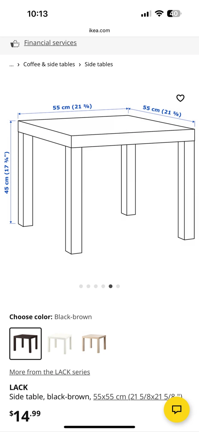 IKEA small table - photo 3