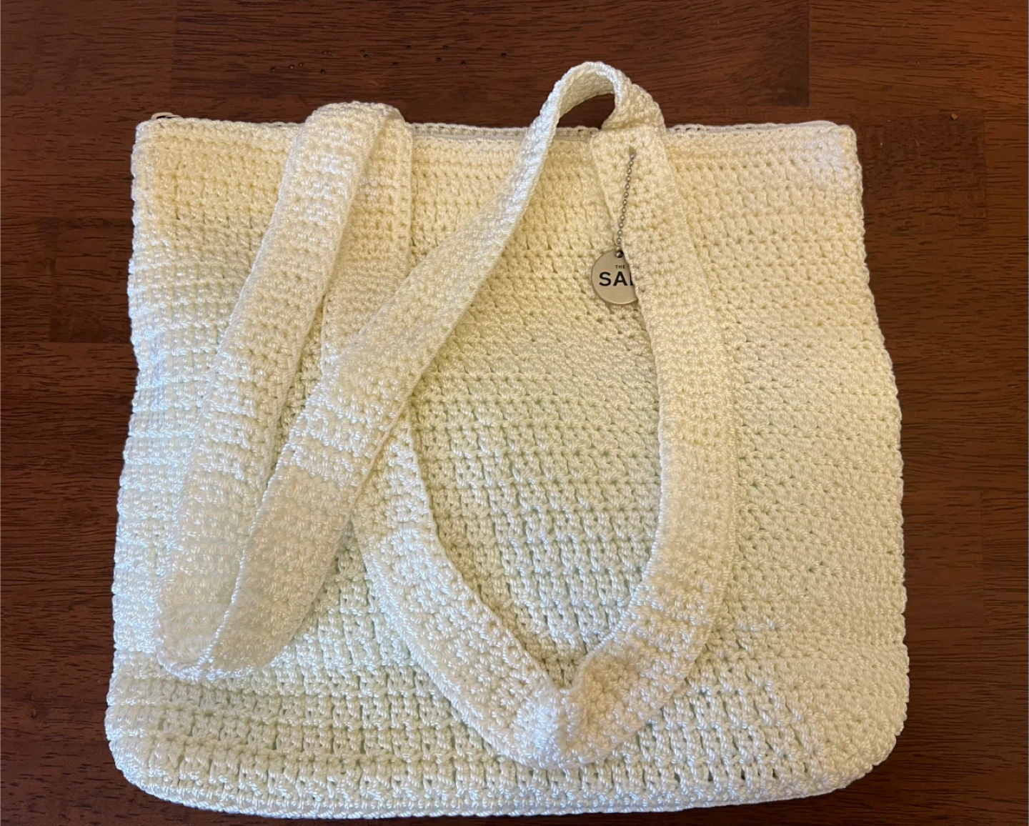 The Sak Crochet Tote Bag in  White🌷 - photo 2