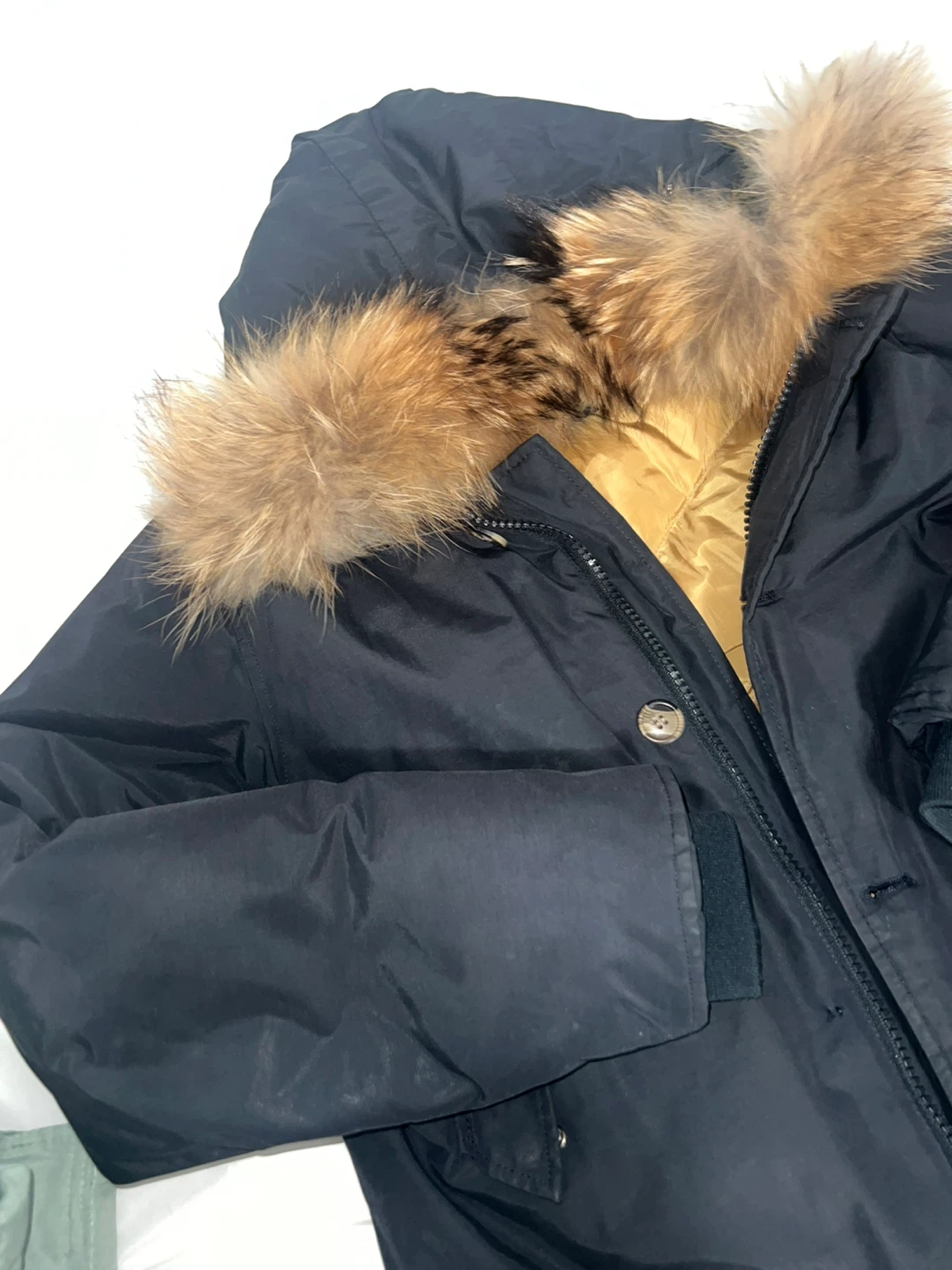 Black Parka with Fur Hood 🔥Moving Sale