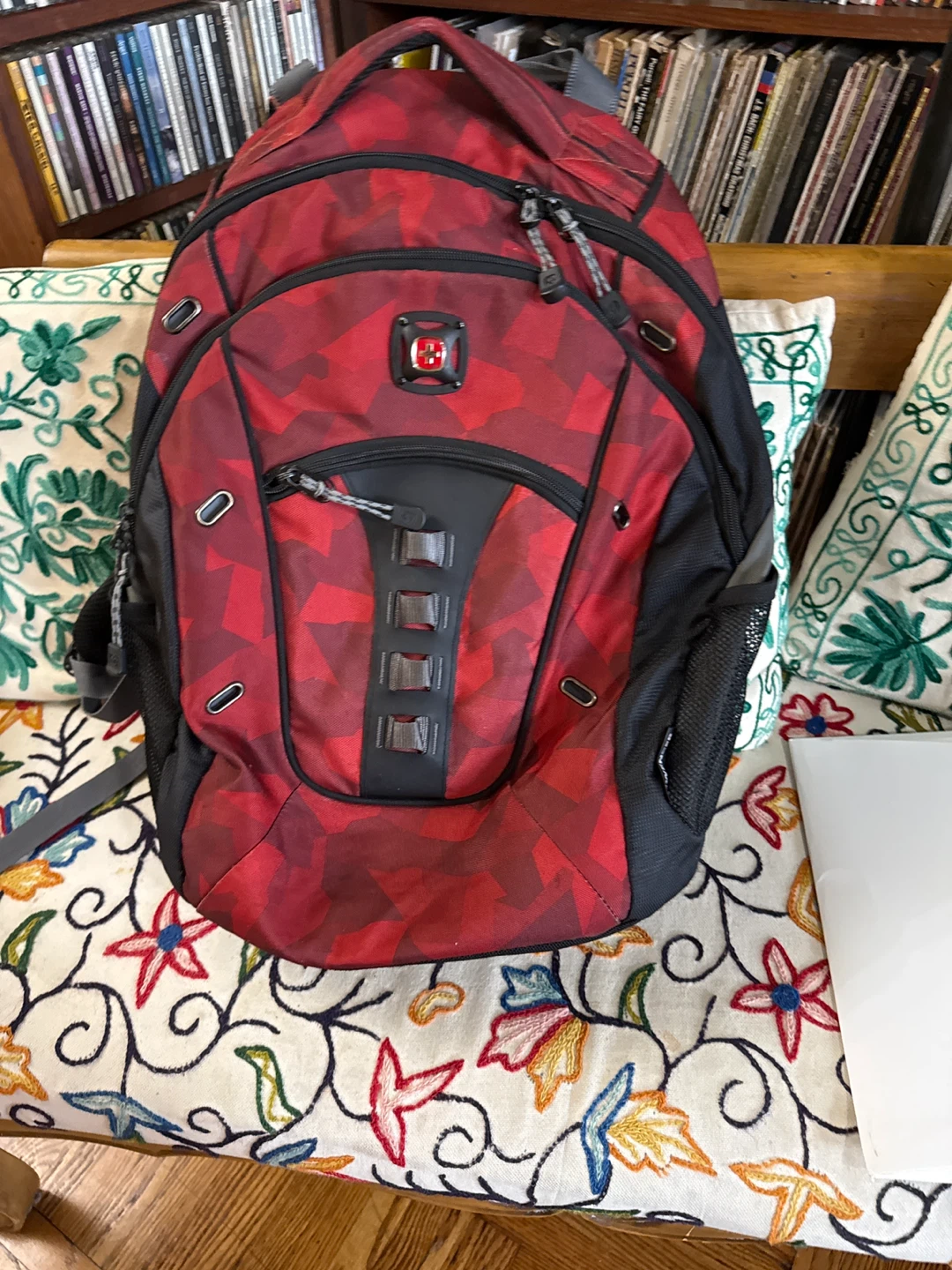 Wenger Red Camo Backpack