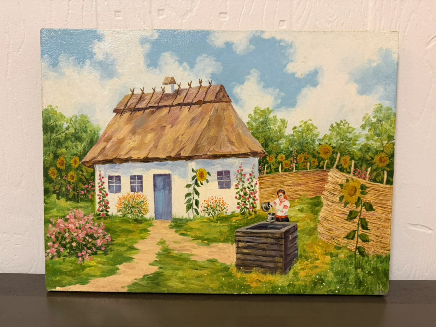 Canvas painting “Peace”