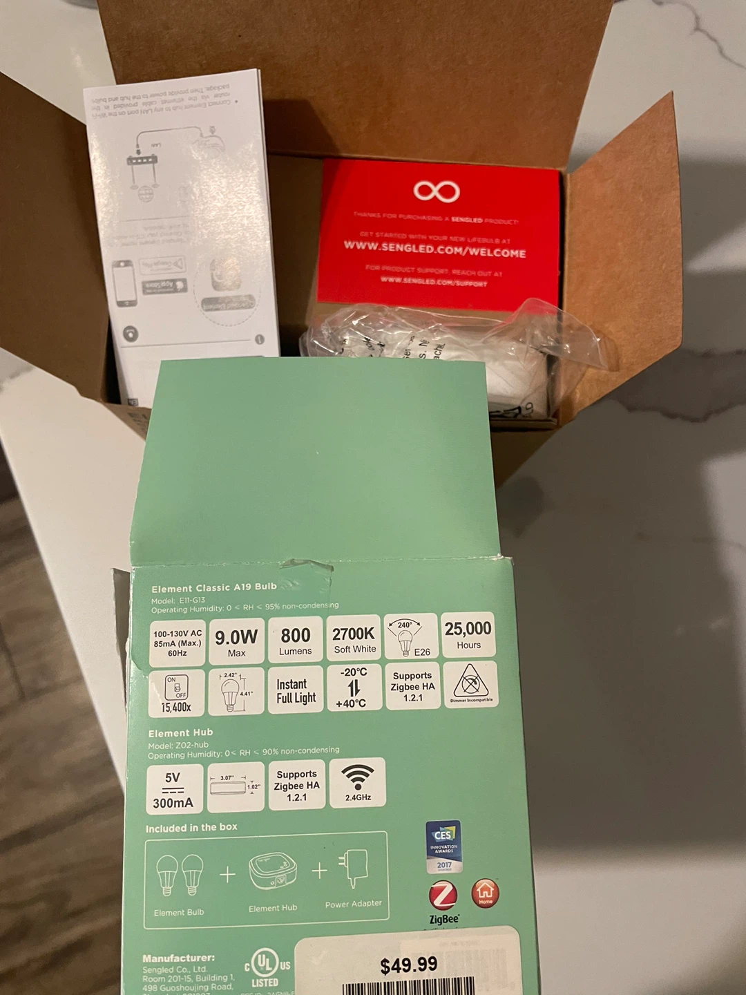 Sengled Element Classic Smart Bulb Starter Kit - photo 4