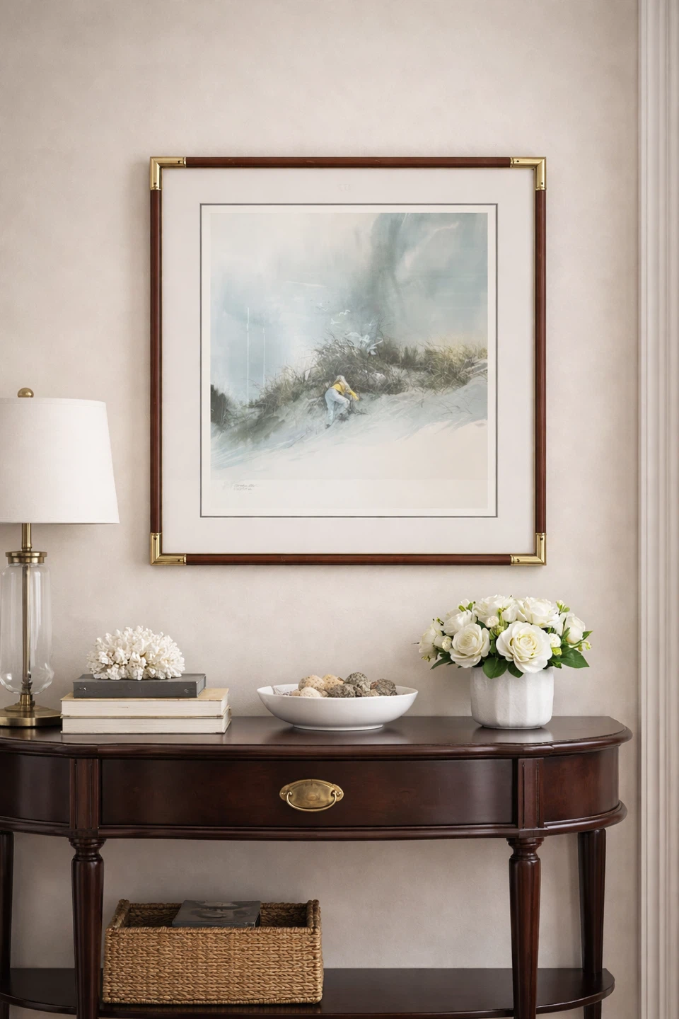 Art Piece by Caul Boale, Framed