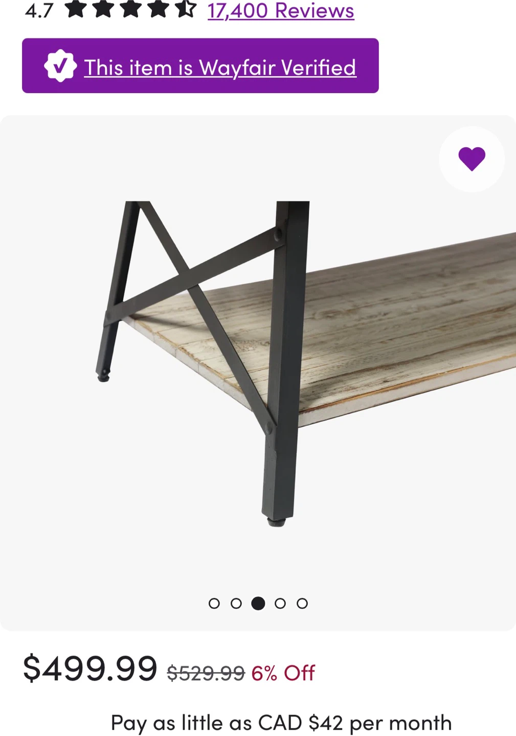 SOLID WOOD Coffee table - photo 5