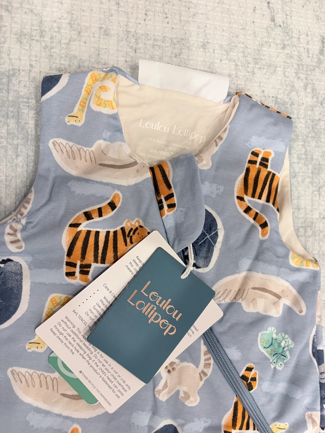 Loulou Lollipop Baby Sleep Sack 0-6 Months - photo 2