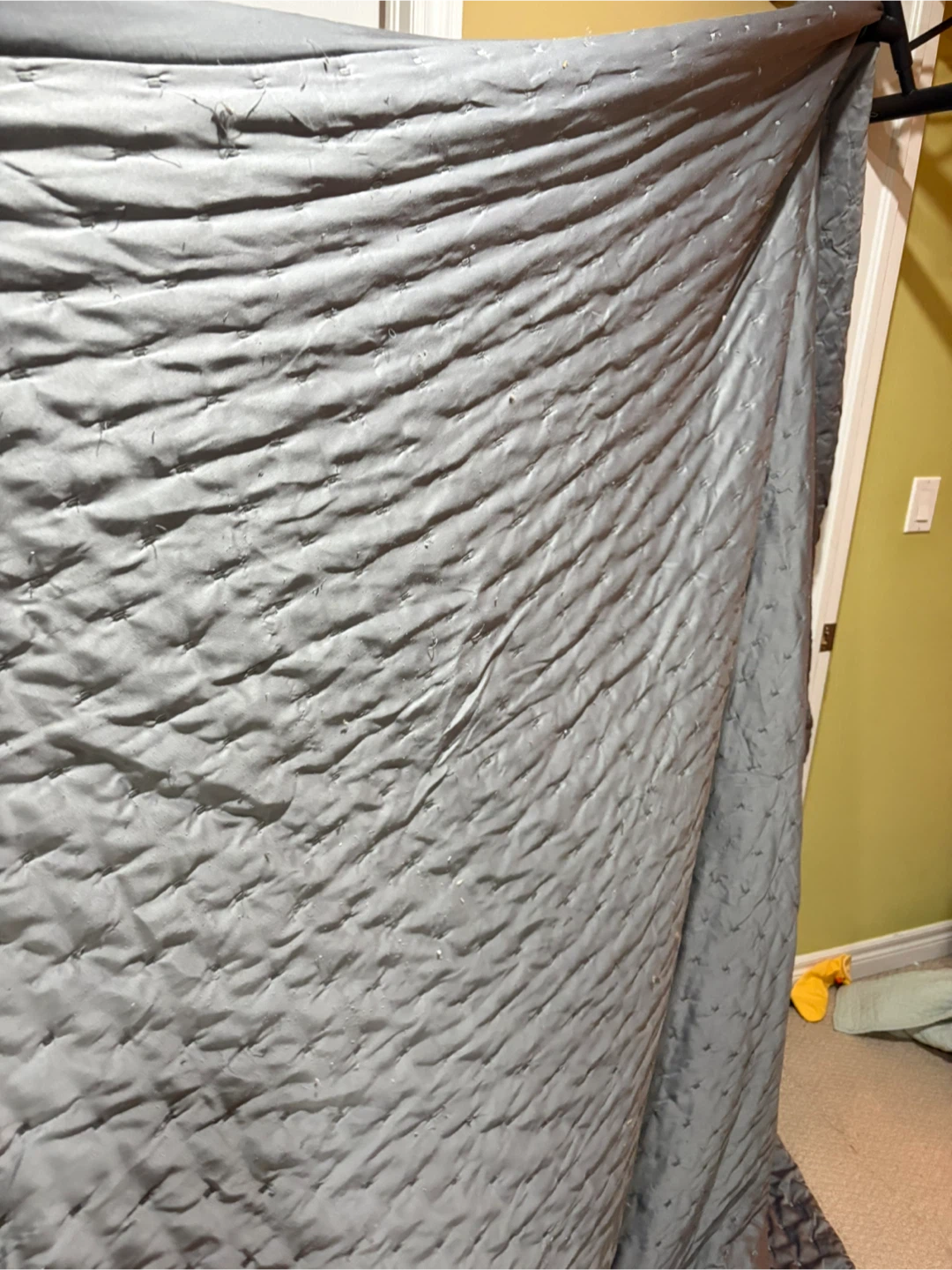Zara Home Grey Quilted Comforter 230x250cm - photo 4