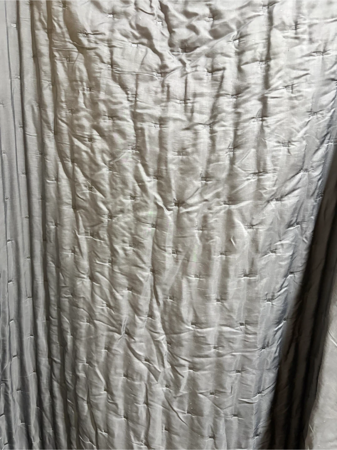 Zara Home Grey Quilted Comforter 230x250cm