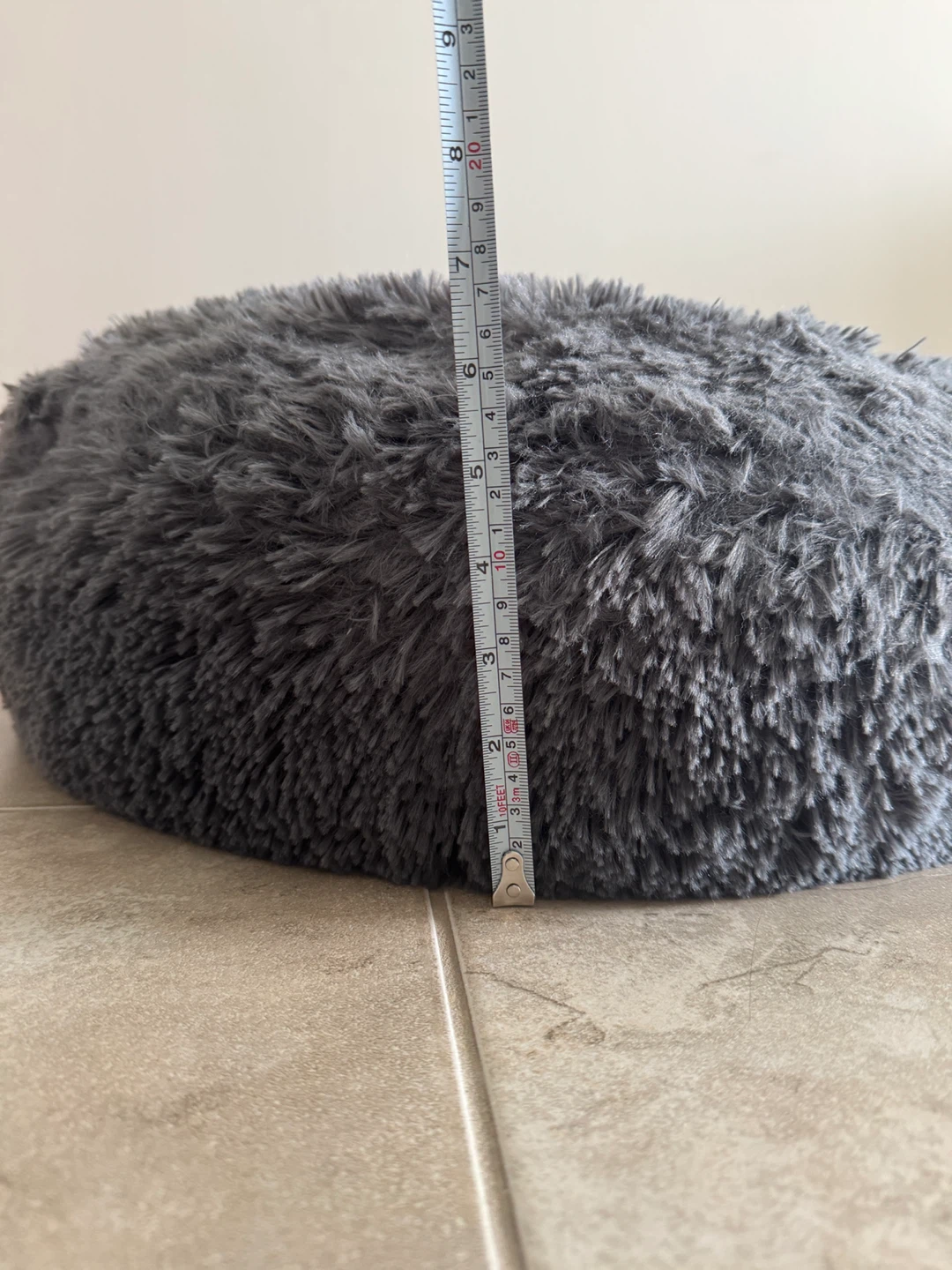 Dark Grey Donut Dog Bed - photo 3