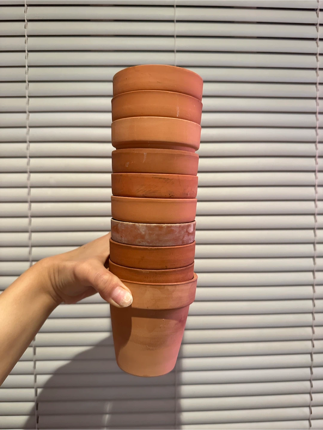 3" Terracotta Planters x10