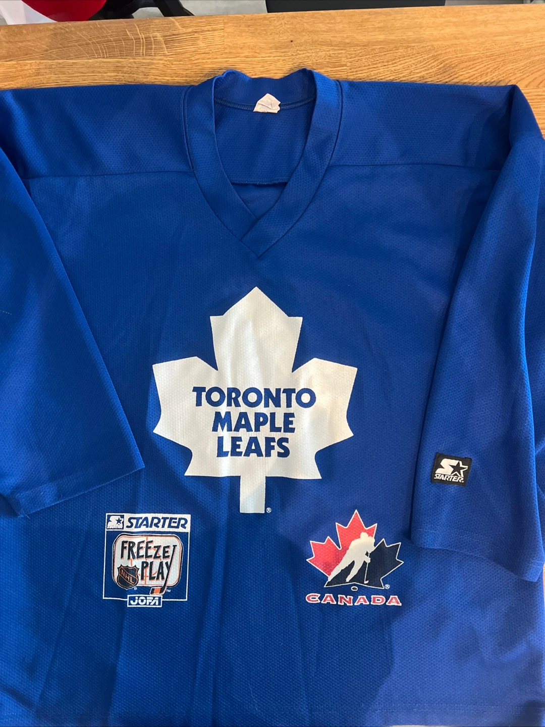 Rare Vintage Toronto Maple Leafs Starter Hockey Jersey