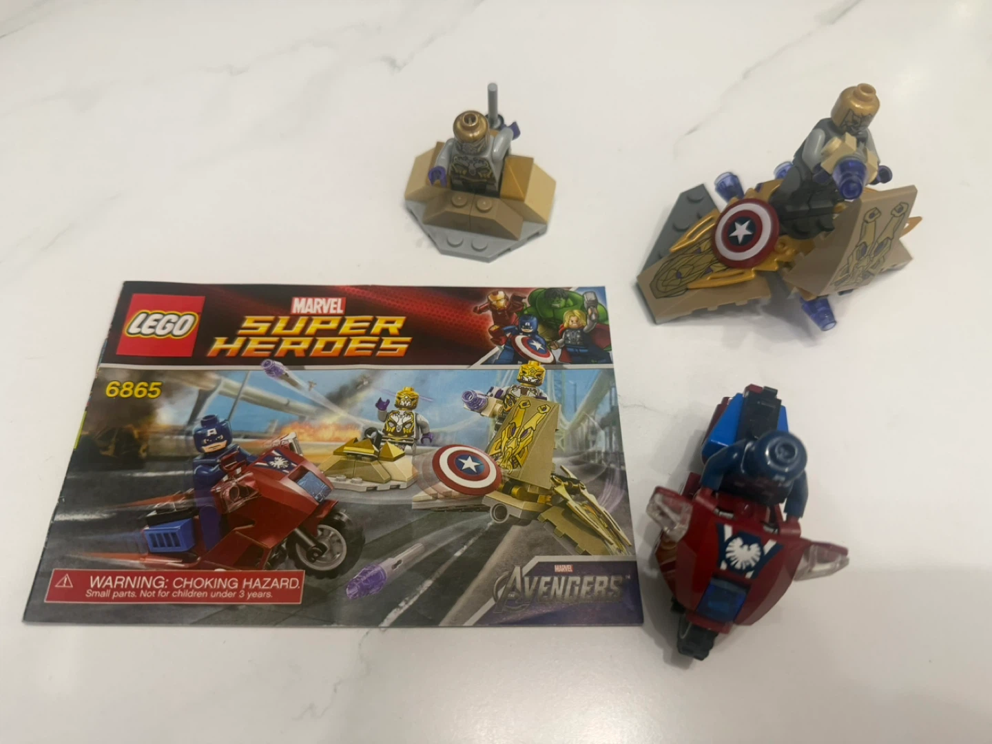 LEGO Marvel Super Heroes 6865 Avengers Cycle Chase