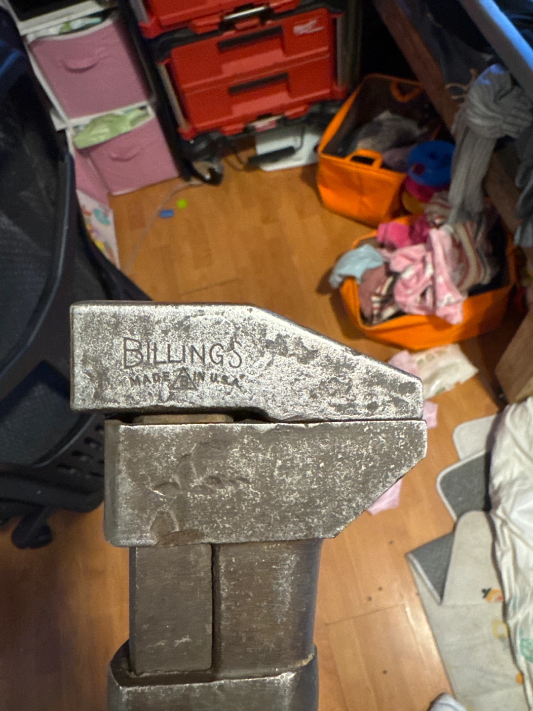 Vintage Billings Pipe Wrench – Made in USA (1930s–1940s Era)