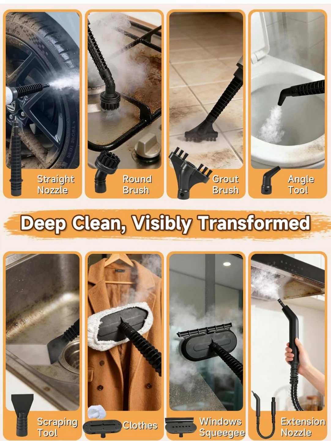Handheld Steam Cleaner - photo 5