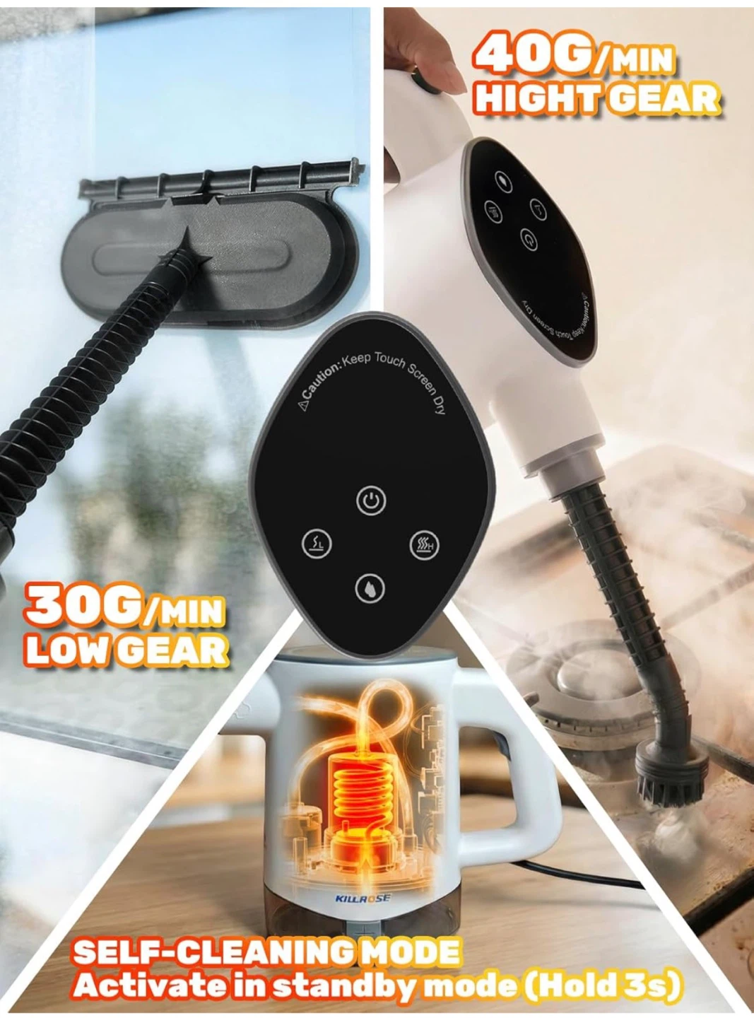 Handheld Steam Cleaner - photo 4