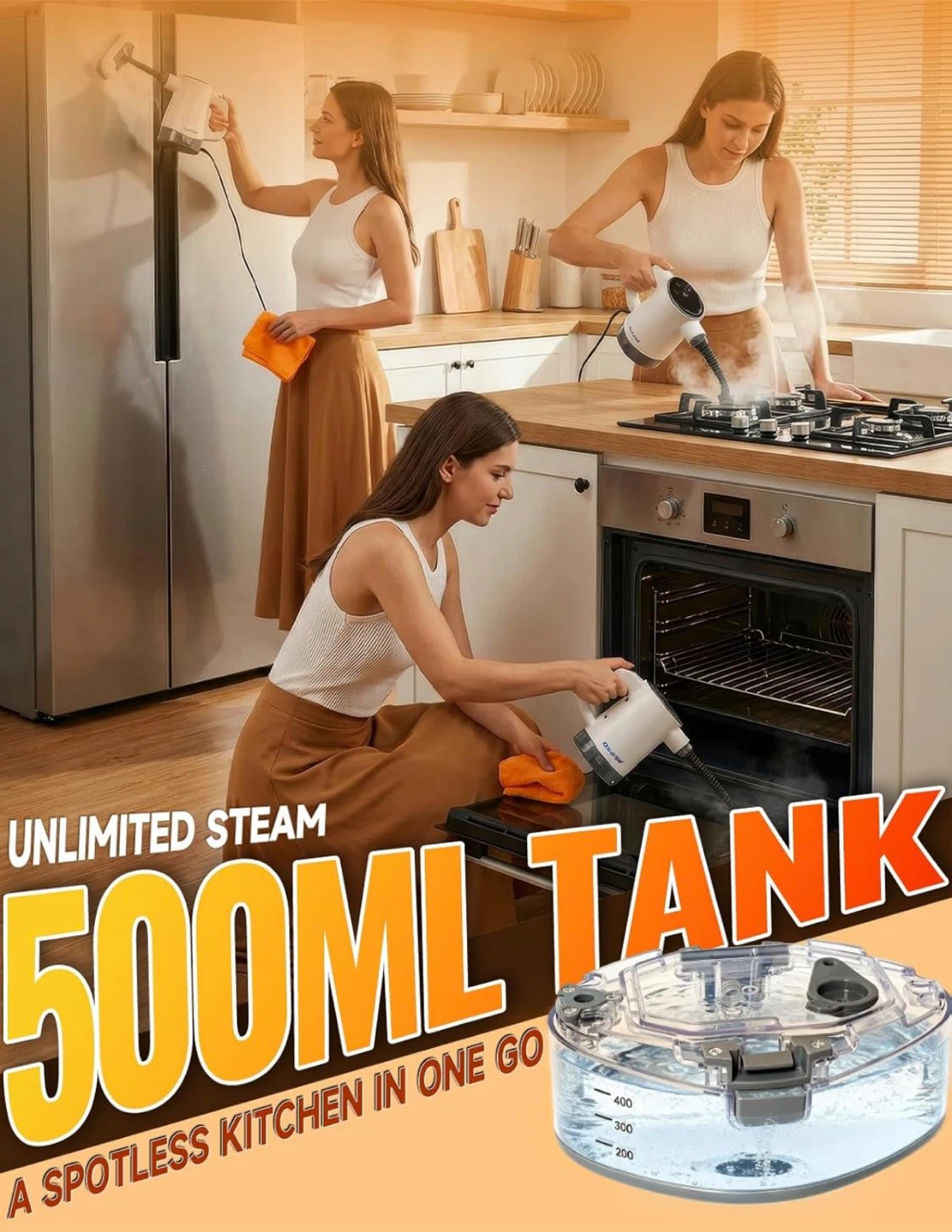 Handheld Steam Cleaner - photo 3